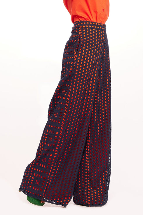 Hollis Pant - Grenada Eyelet
